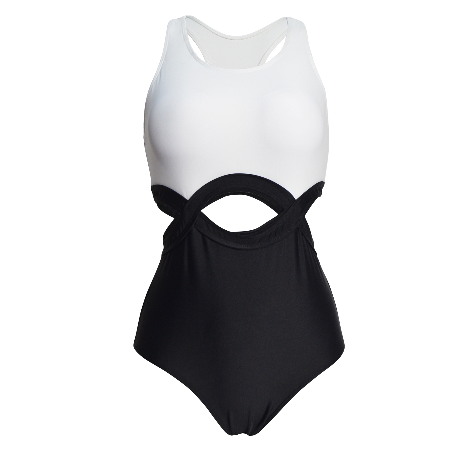 F4719 Women deep V Cut Monokini Bathing Suit Swimming suit